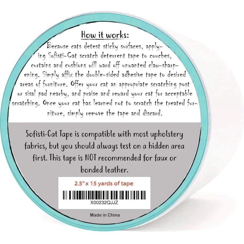 Scratch Deterrent Tape - Transparent